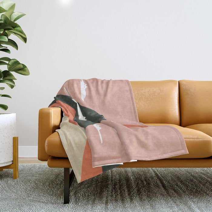 Cat Landscape 72 Throw Blanket Gallery Image 1