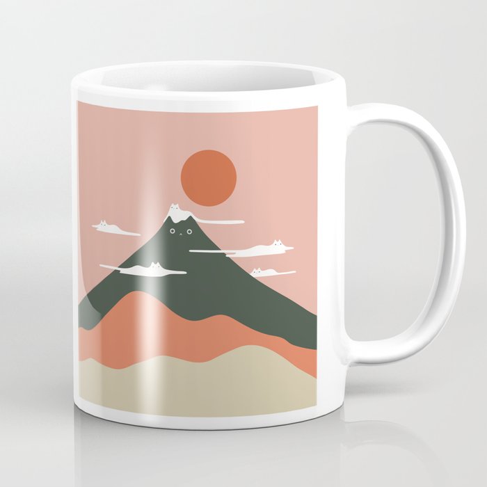 Cat Landscape 72 Coffee Mug Gallery Image 1