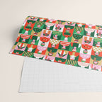 Diverse festive christmas people pattern Wrapping Paper Gallery Image 2