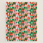 Diverse festive christmas people pattern Jigsaw Puzzle Gallery Image 1