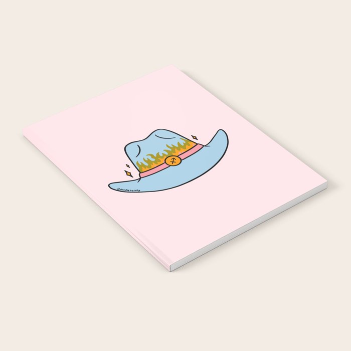 Sagittarius Cowboy Hat Notebook Gallery Image 1