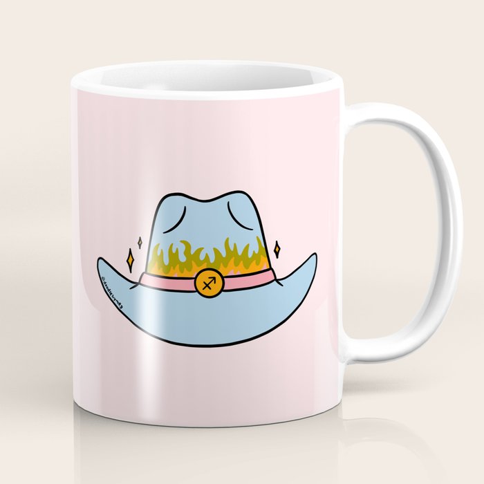 Sagittarius Cowboy Hat Coffee Mug Gallery Image 1