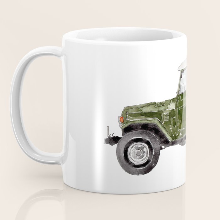 Green Truck Coffee Mug Gallery Image 3