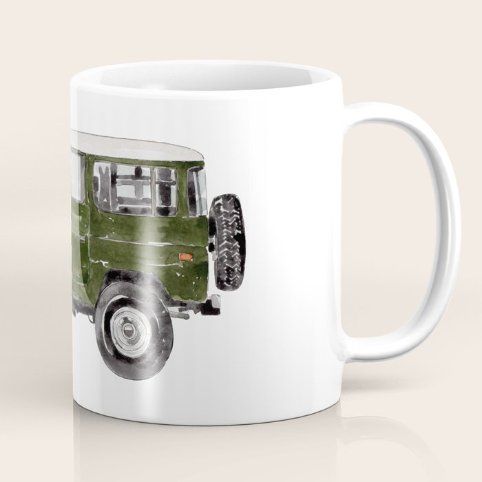 Green Truck Coffee Mug Gallery Image 1