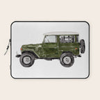 Green Truck Laptop Sleeve Gallery Image 1