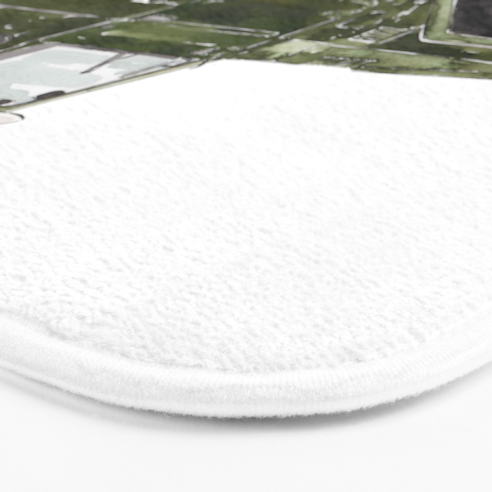 Green Truck Bath Mat Gallery Image 3