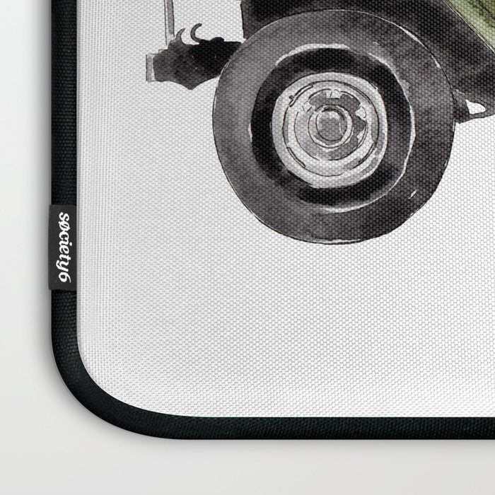 Green Truck Laptop Sleeve Gallery Image 3