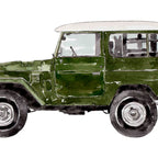Green Truck Coffee Mug Gallery Image 2