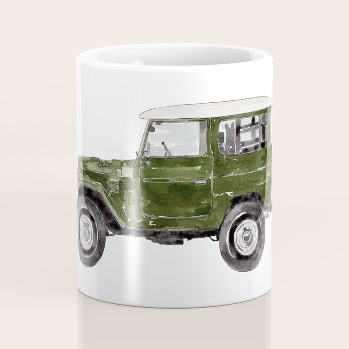 Green Truck Coffee Mug Gallery Image 4