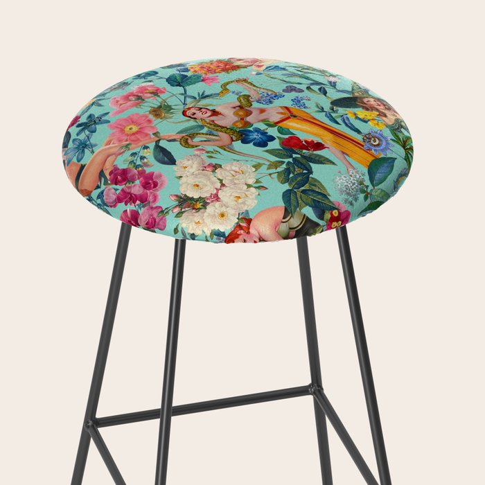 Floral and Pin-Up Girls V Stool Gallery Image 2
