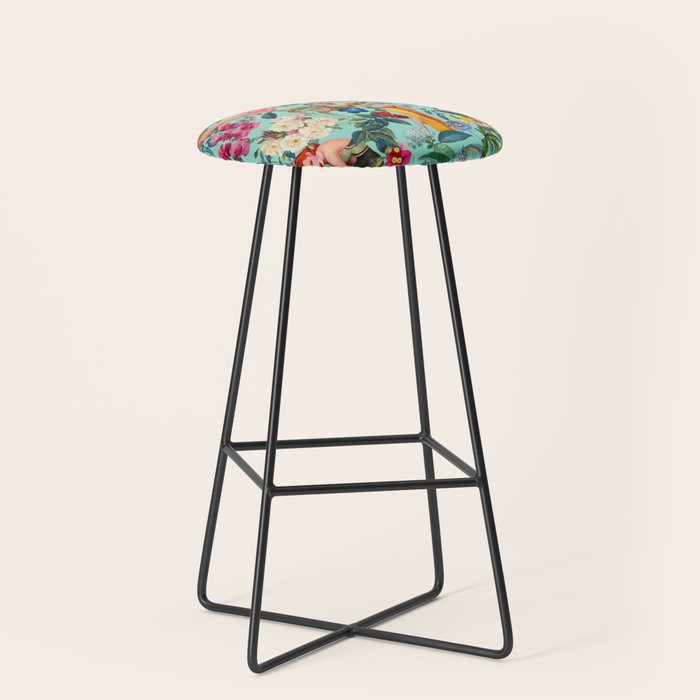 Floral and Pin-Up Girls V Stool Gallery Image 1