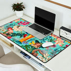 Floral and Pin-Up Girls V Desk Mat Gallery Image 2