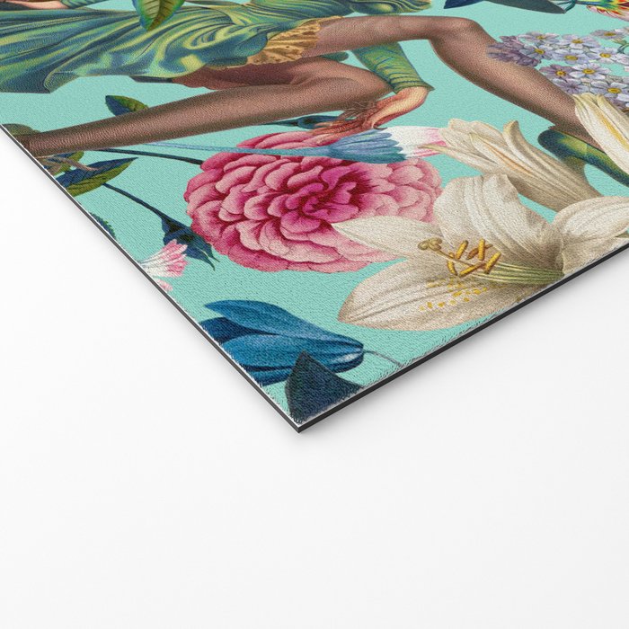 Floral and Pin-Up Girls V Welcome Mat Gallery Image 2