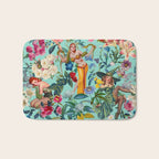 Floral and Pin-Up Girls V Bath Mat Gallery Image 1