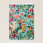 Floral and Pin-Up Girls V Stationery Card Gallery Image 2