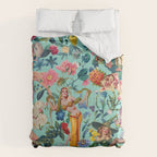 Floral and Pin-Up Girls V Comforter Gallery Image 6