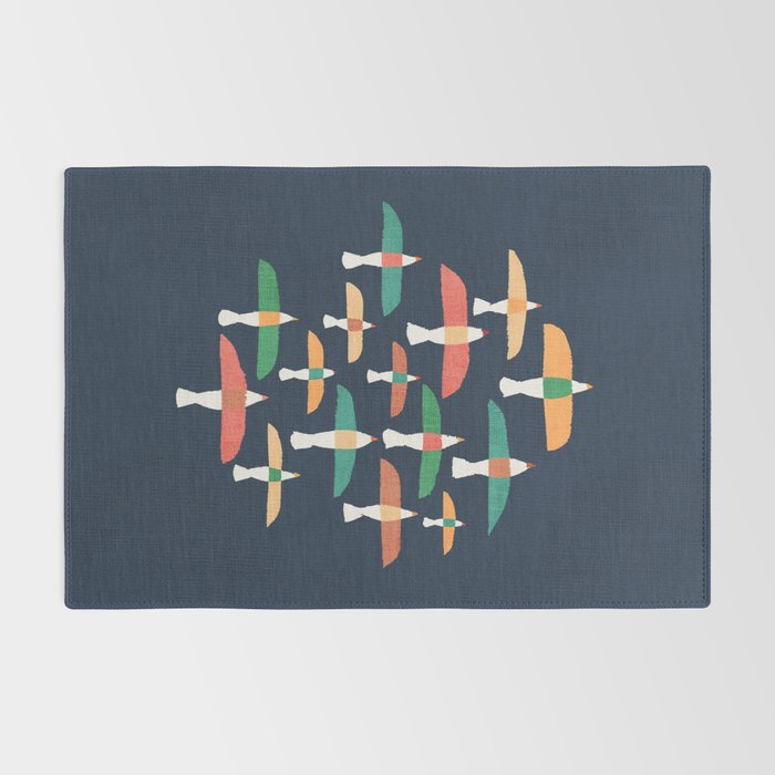 Vintage seagull Rug Gallery Image 2