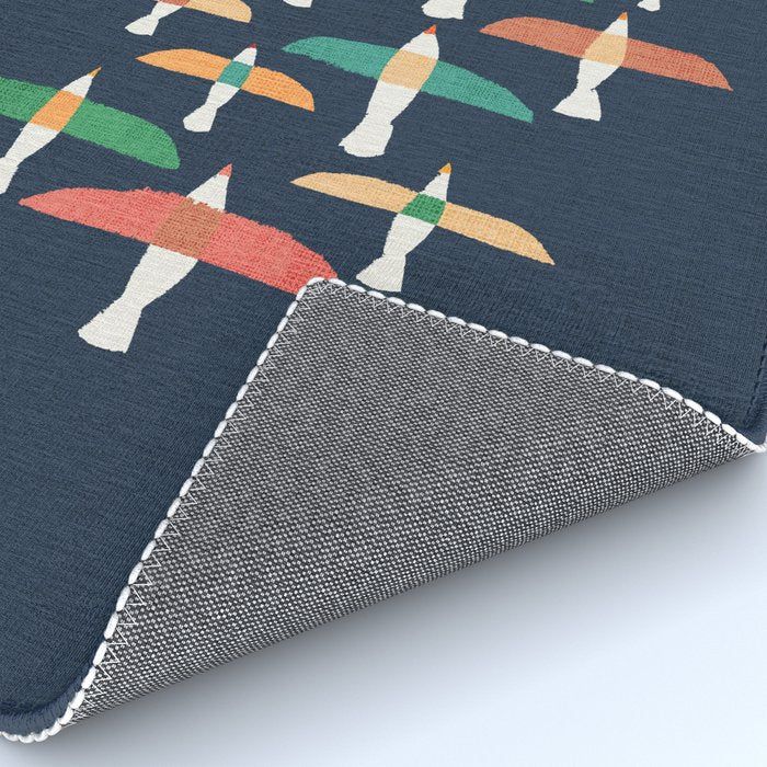Vintage seagull Rug Gallery Image 4