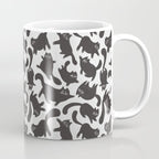 Hand-Drawn Black Cats Coffee Mug Gallery Image 1