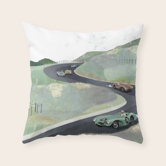 Circuit of Zandvoort Throw Pillow Gallery Image 6