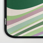 Liquid Swirl Groovy Ripple Retro 60s & 70s Pattern II Laptop Sleeve Gallery Image 3