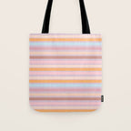 Pastello Stripes Tote Bag Gallery Image 1