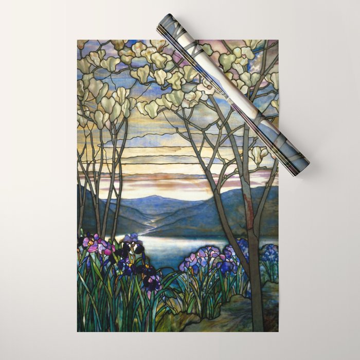 Louis Comfort Tiffany - Decorative stained glass 5. Wrapping Paper Gallery Image 1