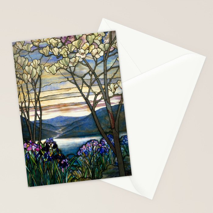 Louis Comfort Tiffany - Decorative stained glass 5. Stationery Card Gallery Image 2