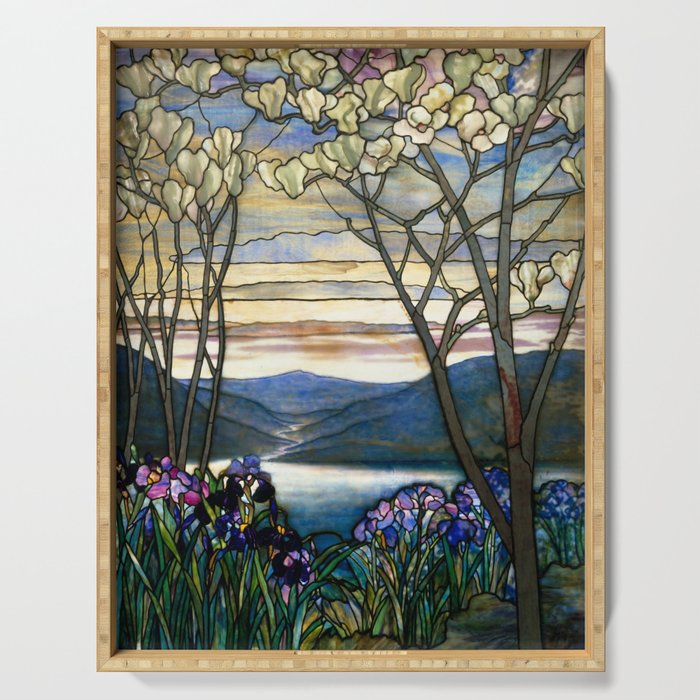 Louis Comfort Tiffany - Decorative stained glass 5. Serving Tray Gallery Image 1