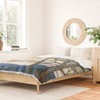 Louis Comfort Tiffany - Decorative stained glass 5. Duvet Cover Gallery Image 2