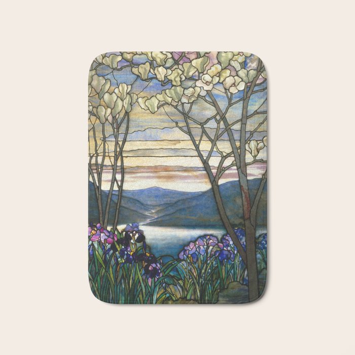 Louis Comfort Tiffany - Decorative stained glass 5. Bath Mat Gallery Image 1