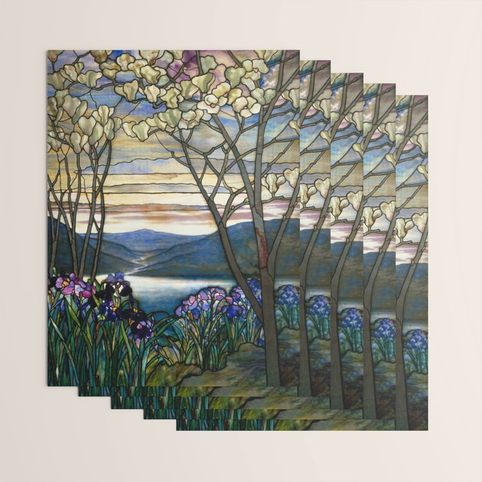 Louis Comfort Tiffany - Decorative stained glass 5. Wrapping Paper Gallery Image 3