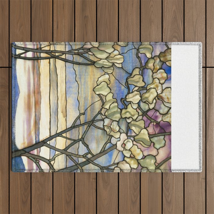 Louis Comfort Tiffany - Decorative stained glass 5. Outdoor Rug Gallery Image 1