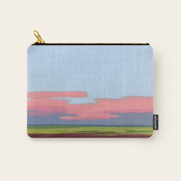 Peaceful, Abstract Sunset - Drummond Sunset 3 Carry All Pouch Gallery Image 1