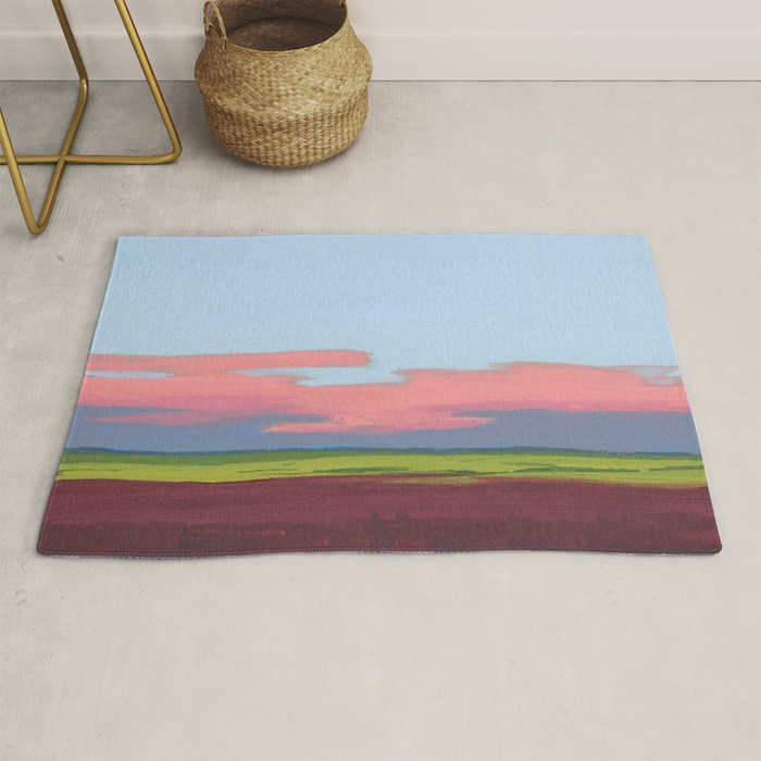 Peaceful, Abstract Sunset - Drummond Sunset 3 Rug Gallery Image 1