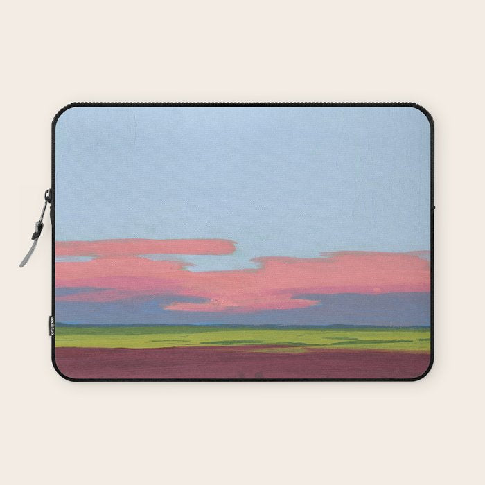 Peaceful, Abstract Sunset - Drummond Sunset 3 Laptop Sleeve