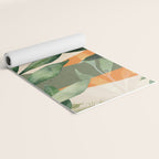 Abstract Art Tropical Leaves 123 Yoga Mat Gallery Image 2