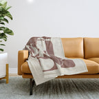 Shifting Boundaries 4 Throw Blanket Gallery Image 1