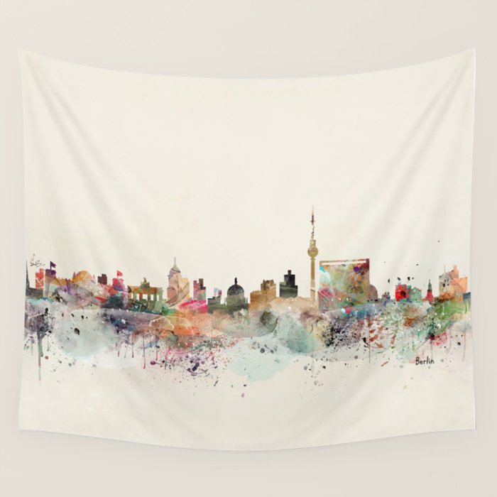 berlin germany Wall Tapestry Gallery Image 4