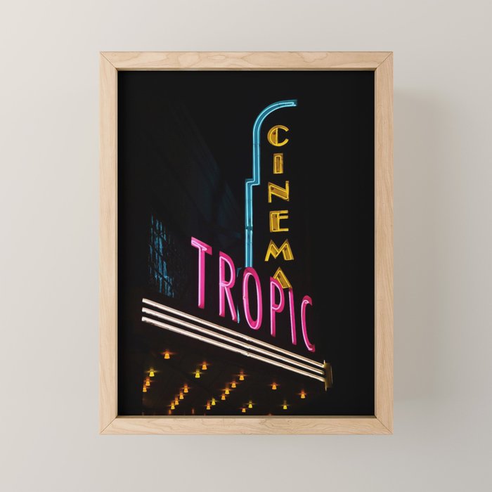 Tropic Cinema Mini Art Print Gallery Image 1