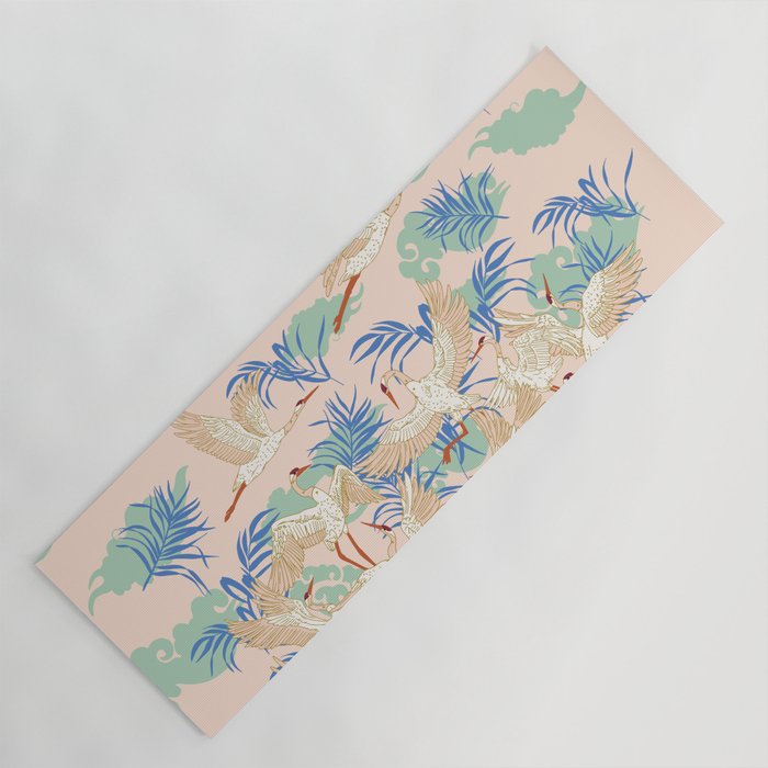 Cranes dance Yoga Mat Gallery Image 1