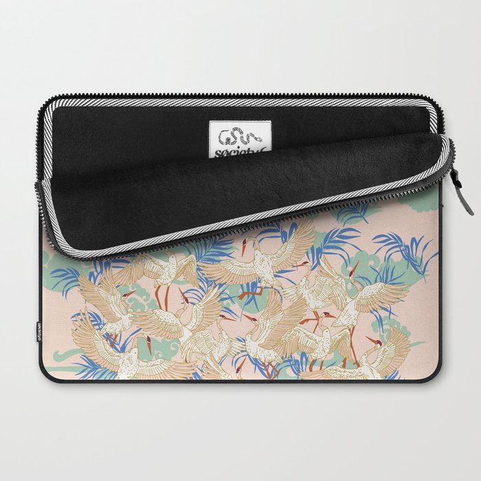 Cranes dance Laptop Sleeve Gallery Image 2