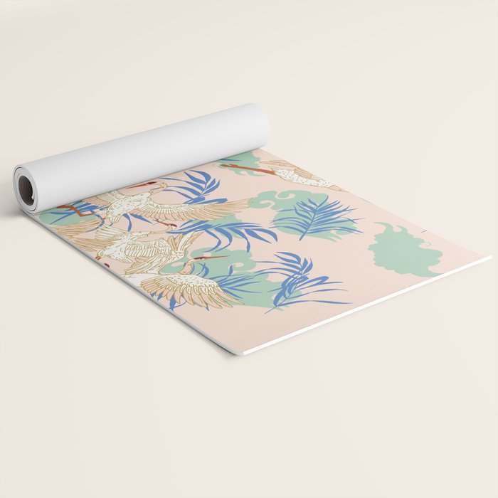 Cranes dance Yoga Mat Gallery Image 2