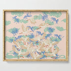 Cranes dance Serving Tray Gallery Image 1