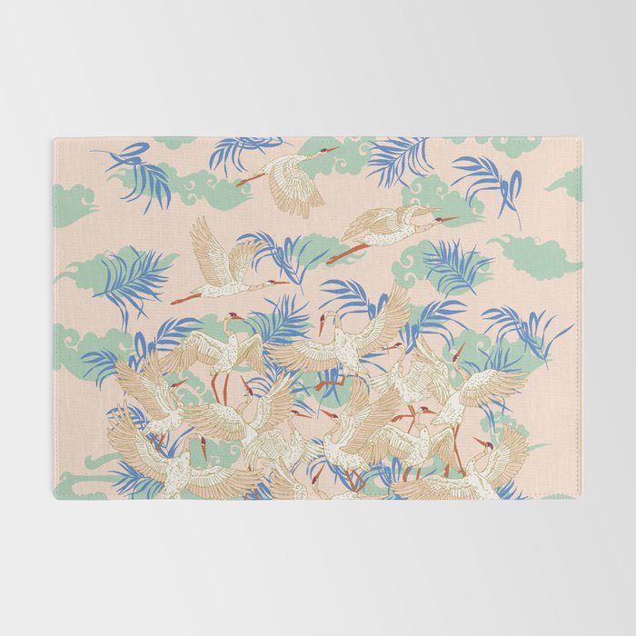 Cranes dance Rug Gallery Image 2