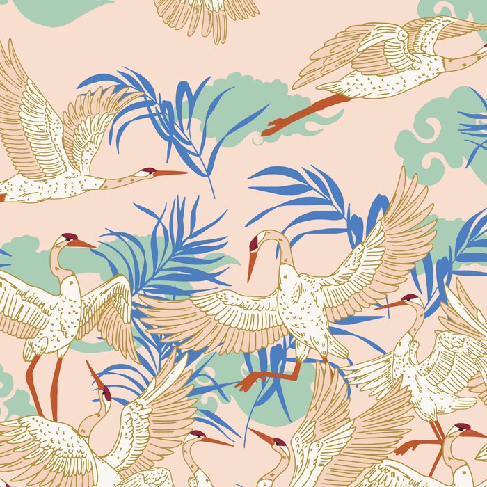 Cranes dance Coffee Mug Gallery Image 2