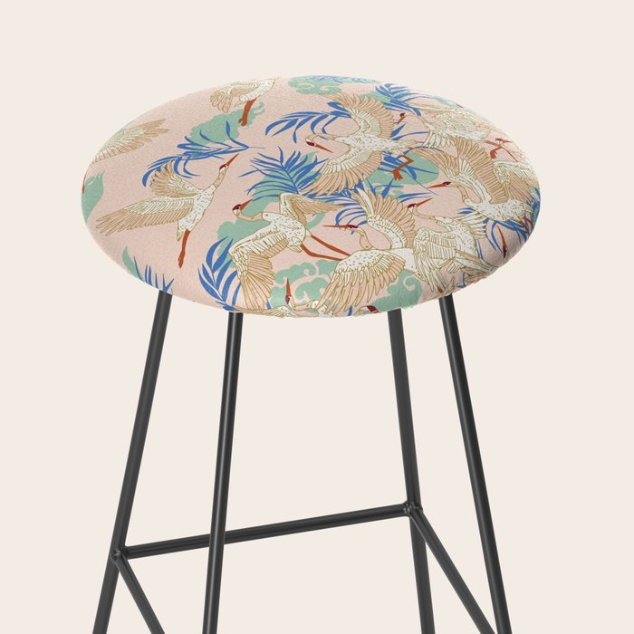 Cranes dance Stool Gallery Image 2