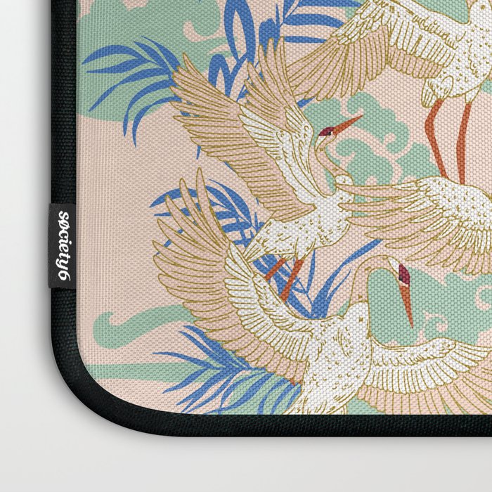Cranes dance Laptop Sleeve Gallery Image 3