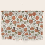 Gouache Pumpkin Patch Wall Hanging Gallery Image 1