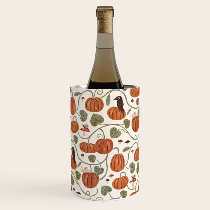 Gouache Pumpkin Patch Wine Chiller Gallery Image 1